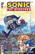 Sonic The Hedgehog #81 Cvr B Dutreix