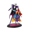 Disney Showcase Nbc Jack & Sally 9In Statue (Net) 