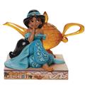 Disney Traditions Jasmine & Genie Lamp 5.25In Statue (Net)