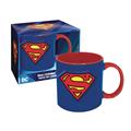 Superman Logo 18Oz Embossed Ceramic Mug (Net) 