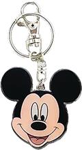DISNEY-MICKEY-MOUSE-2-SIDED-COLOR-FACE-KEYCHAIN-(Net)-