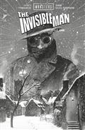 Universal Monsters The Invisible Man #1 (of 4) Cvr D Inc 1:25 Joshua Middleton Classic Horror B&W Var