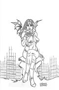 Vampirella Armageddon #1 Cvr S Inc 1:20 Joseph Michael Linsner Line Art Virgin Var--Previously May250028