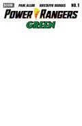 Power Rangers Green #1 D Blank Sketch Variant