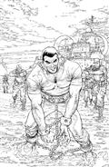 Fort Psycho #1 Cvr H Inc 1:20 Dustin Weaver B&W Var
