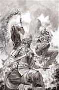 Fort Psycho #1 Cvr I Inc 1:50 Lewis Larosa B&W Var
