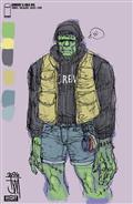 Hornsby & Halo #15 Cvr C Francis Manapul Design Sketch Var