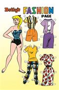 Archie Comics 85Th Anniversary Presents Betty & Veronica Fashion Pages (One-Shot) Cvr E Dan Decarlo Silver Foil Betty Pin-Up Var