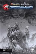 THUNDERCATS-X-SILVERHAWKS-THUNDERHAWKS-5-CVR-G-INC-110-ALESSANDRO-RANALDI-LINE-ART-VAR