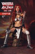 Vampirella vs Red Sonja Red City #1 Cvr D Cosplay Red Sonja Ivycosplay Var