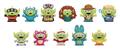 Alien Mash Ups 3D Foam Bag Clip 24Pcs Bmb Ds (C: 1-1-2)