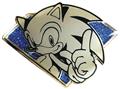 Sonic The Hedgehog Golden Sonic Emerald Pin (C: 1-1-2)