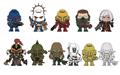 Warhammer 40K 3D Foam Bag Clip 24Pc Ds (C: 1-1-2)