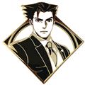 Phoenix Wright Zms 10Th Anniversary Phoenix Ltd Ed Pin (C: 1