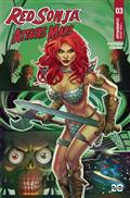 Red Sonja Attacks Mars #3 Cvr C Land