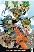 Teenage Mutant Ninja Turtles X Naruto #4 Cvr D Kerschl