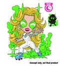 Dazzler Vol 1 #20 Glow In The Dark PX Vinyl Figure (Net) 