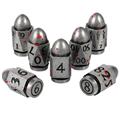 METAL-ENAMEL-BULLET-DICE-BLOOD-IRON-7PC-SET-(Net)-