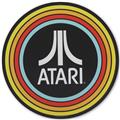 ATARI-VINTAGE-STRIPES-11IN-ROUND-METAL-SIGN-(Net)-