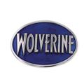 Marvel Wolverine Blue Oval 3X4 Belt Buckle (Net) 