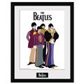 BEATLES-YELLOW-SUBMARINE-GROUP-FRAMED-POSTER-(Net)-