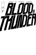 Blood & Thunder #1 Cvr F Blank Sketch Var