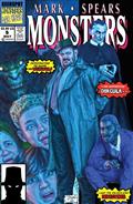 Mark Spears Monsters #5 Cvr D Mark Spears Bagged With Trading Card New Mutants #98 Homage Var