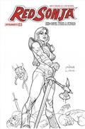 Red Sonja She Devil With A Sword #1 Cvr M Inc 1:15 Joseph Michael Linsner Line Art Cover Var