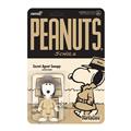 Peanuts W5 Snoopies Secret Agent Snoopy Reaction Figure (Net