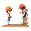 One Piece Log Stories Luffy & Portgas D Ace Wcf Fig (Net) 