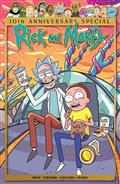 Rick And Morty 10Th Anniversary Special #1 (One Shot) Cvr A Marc Ellerby Wraparound