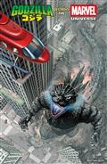 Godzilla Destroys The Marvel Universe #1 E J Su Fan Fav Var
