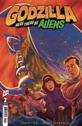 Gozilla Here There Be Aliens #2 Cvr B Hernandez