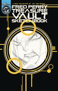 Fred Perry Treasue Vault Sketchbook Oneshot Cvr B Gold Foil