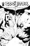 ZOO-JITSU-FIGHTERS-2-(OF-4)-CVR-E-DIAZ-BW-