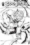 ZOO-JITSU-FIGHTERS-2-(OF-4)-CVR-G-GARZA-BW-