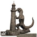 RAY-HARRYHAUSENS-RHEDOSAURUS-172-PLASTIC-MODEL-KIT-(Net)-