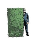 HALLOWEEN-1978-HEDGE-ENAMEL-PIN-(Net)-