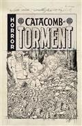 Ec Catacomb of Torment #1 Cvr F Inc 1:20 Tom Fowler B&W Artist Edition Var