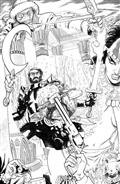 Sixth Gun Battle For The Six #1 (of 3) Cvr F Inc 1:50 Brian Hurtt B&W Var