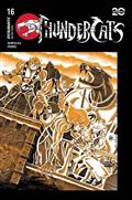 Thundercats #16 Cvr G Ken Haeser TMNT Homage Var-Originally Mar250150