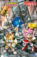 Sonic The Hedgehog X Godzilla #1 Variant E (Suayan)