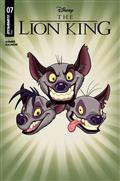Lion King #7 Cvr D Cartoon Head Var