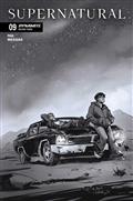 SUPERNATURAL-9-CVR-G-INC-110-DAVID-COUSENS-LINE-ART-VAR