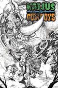 Kaijus & Cowboys #1 (of 12) Cvr C Gaz Gretsky Gazbot Var