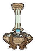 Doctor Who 9Th & 10Th Doctors Console Enamel Pin Badge