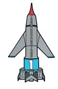 Thunderbirds Thunderbird 1 Enamel Pin Badge