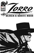 Zorro Black & White Noir #1 Cvr B Toth