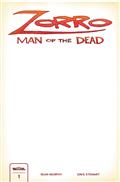 Zorro Man of The Dead #1 (of 4) Cvr I Blank Sketch Ltd 2000