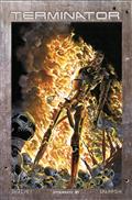 Terminator #1 Ross Burning Earth Icon Metal Cvr De Exc Var (Net)